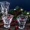 JoyJolt® Carre Square Heavy Base Crystal Martini Glasses, 4ct.